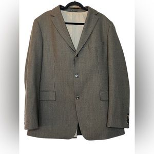 HUGO BOSS Brown Rossellini 46R 3B Sports Coat